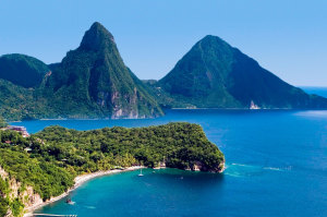 St.-Lucia-Pitons