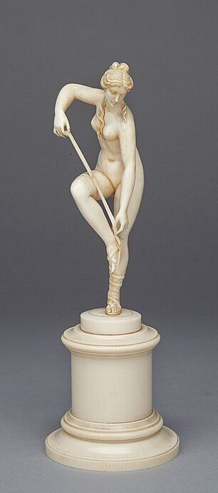 French Ivory Figure of Aphrodite