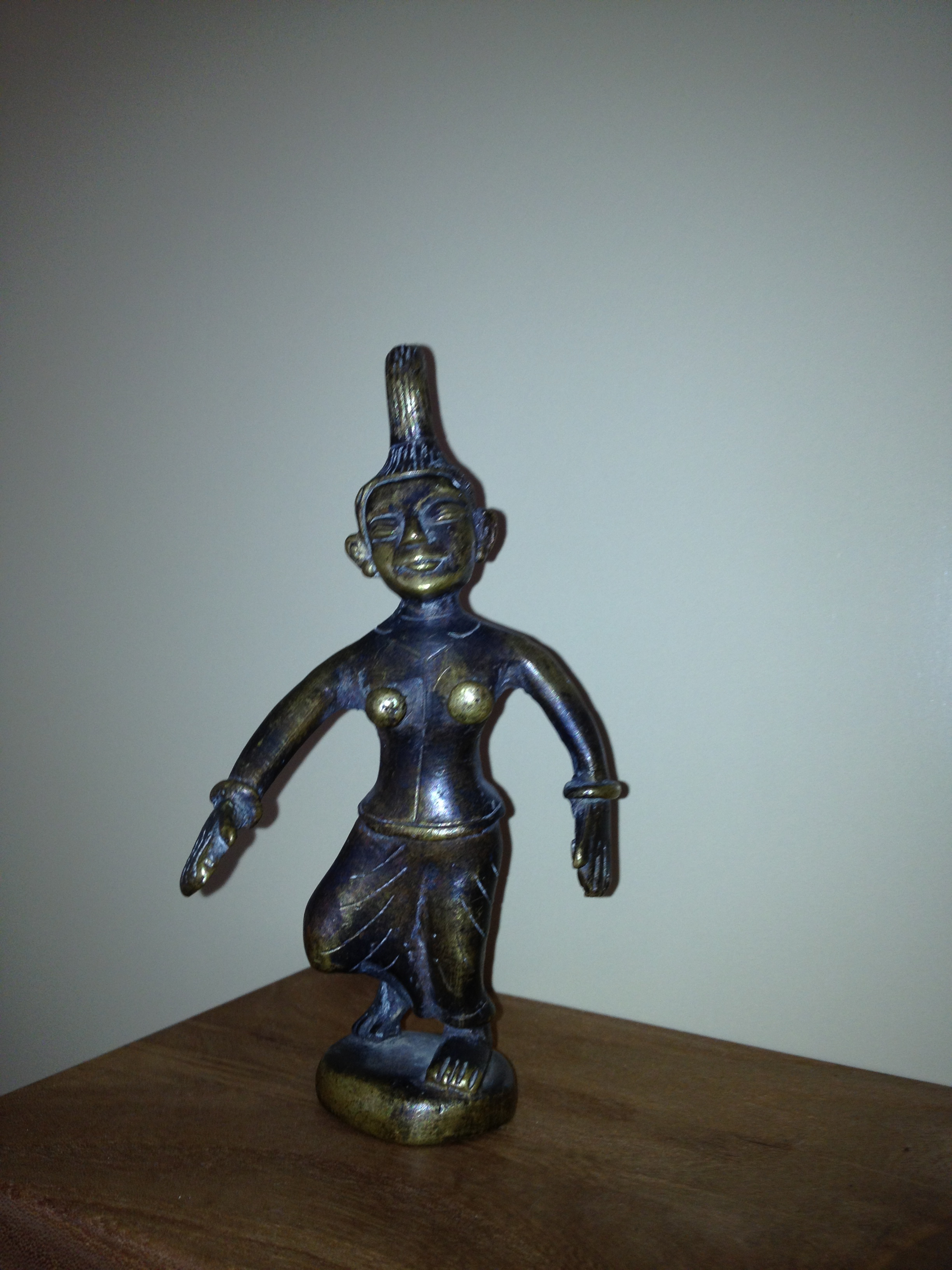 Bronze Figure of Dancing Woman