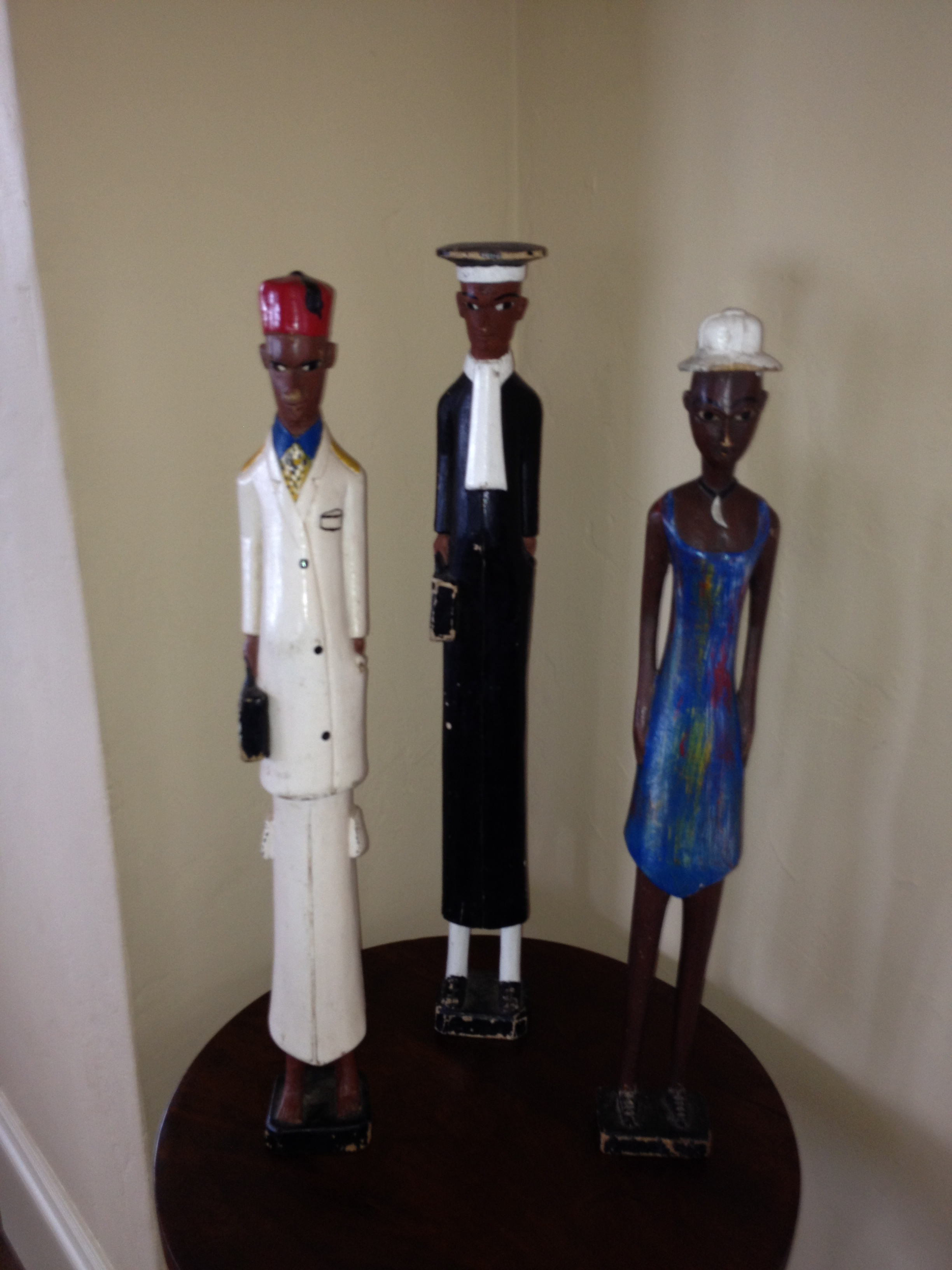 Decorative Figures of Doctor, Lawyer, Woman