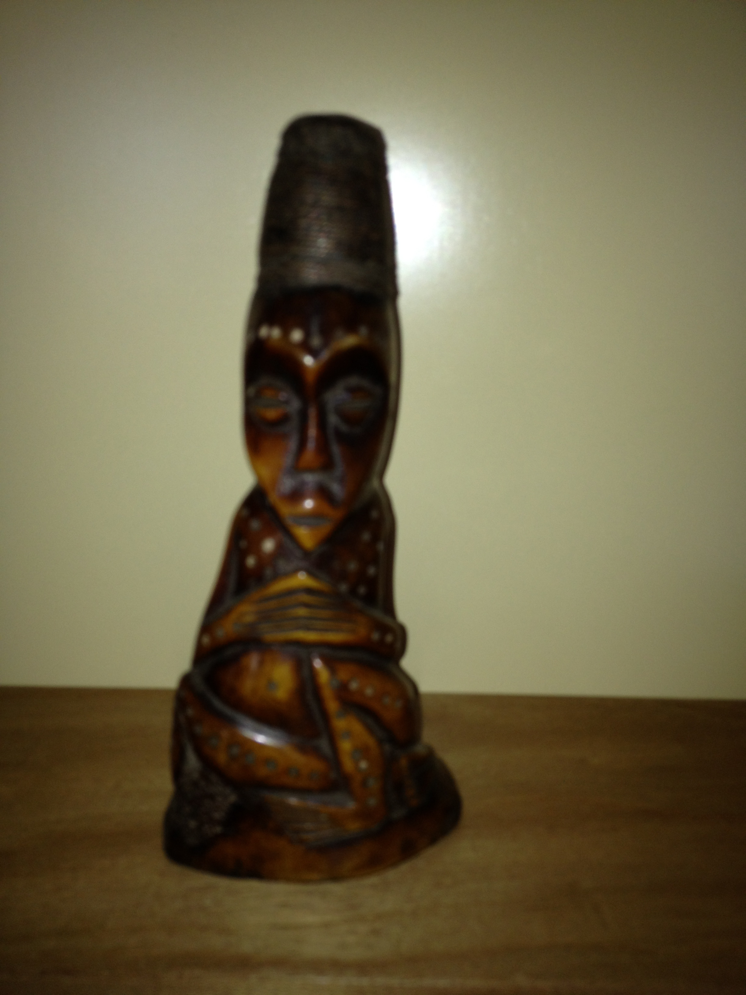 “Lucky Bone” figure from Congo