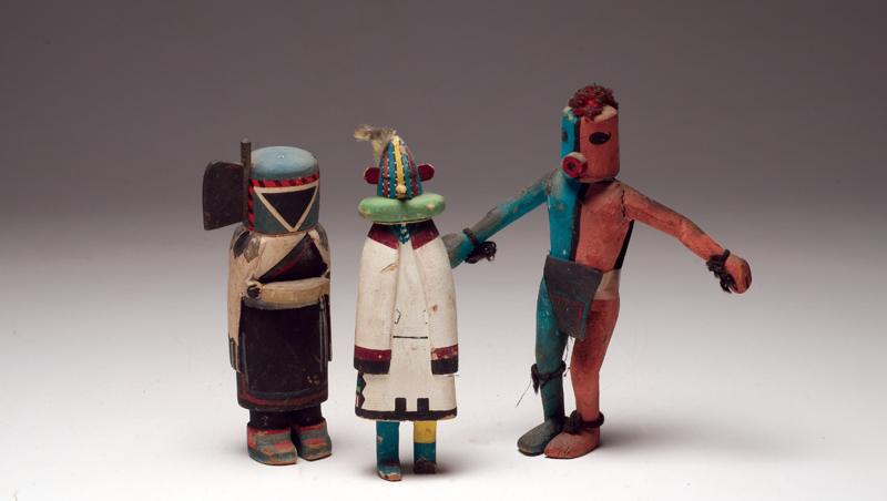 Three Kachina Dolls