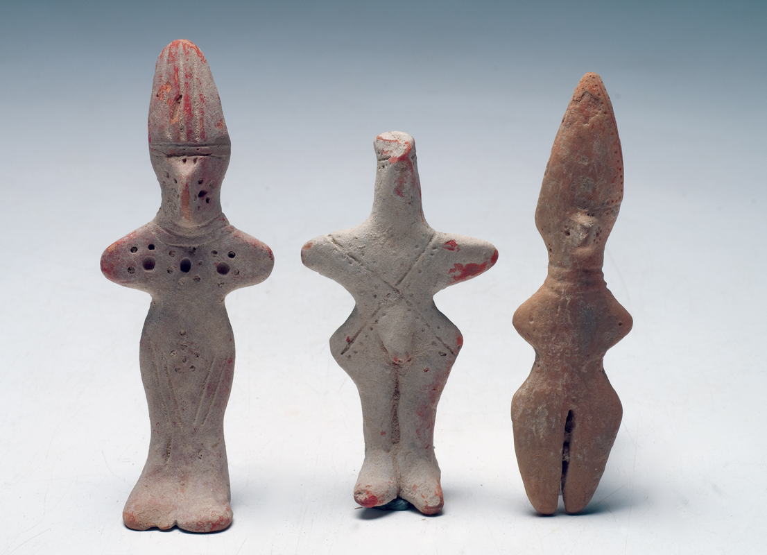 Three Indus Valley Idols