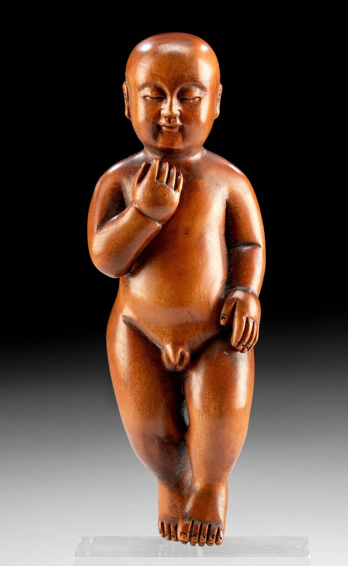 Edo Male Baby Netsuke