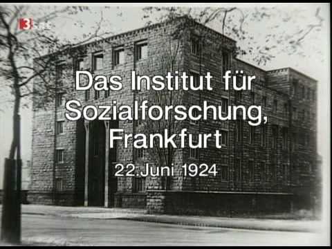 I Enter the Frankfurt School