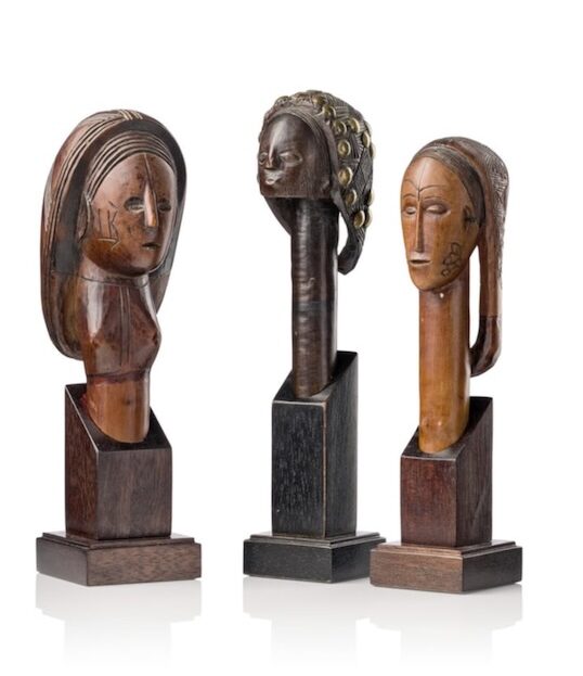 Mbundu Staff Finials